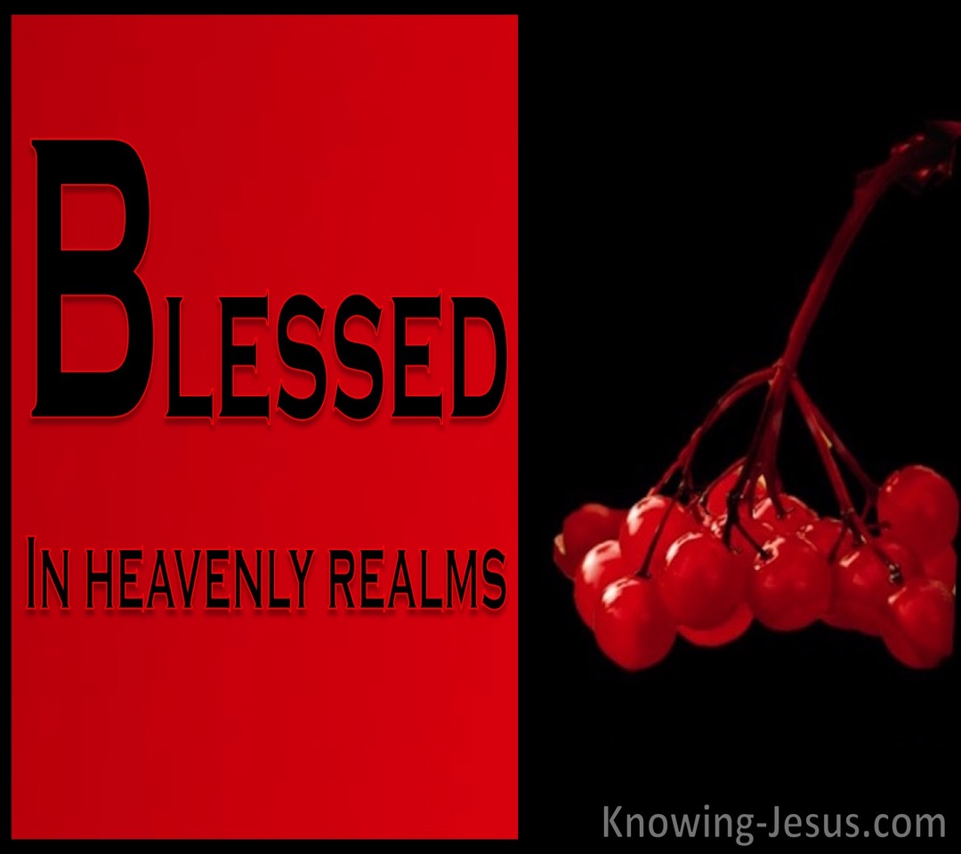 Ephesians 1:3 Our Blessed Father (devotional)08:11 (red)
